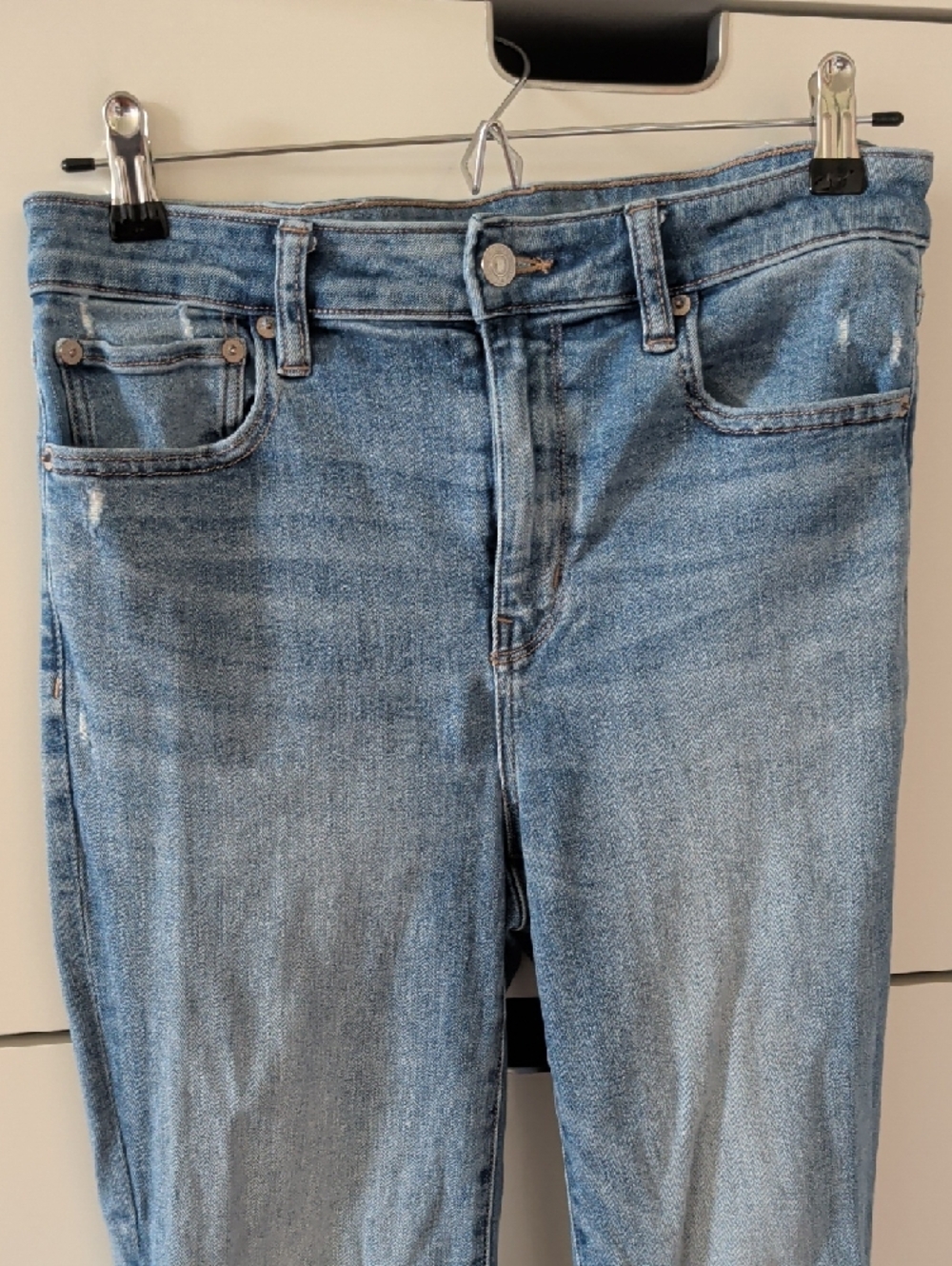 American Eagle - Festival Flare Jeans with Frayed Hem - 10 Short - Picture 6 of 13